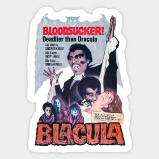 Blacula Sticker